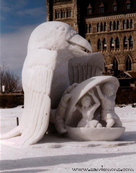 The Raven Discovery of the Haida  Ottawa 1999 Peoples Choice