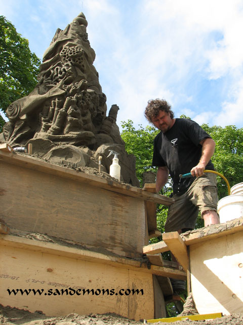 PNE 2010 Sand Sculpture Crew