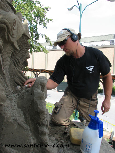 PNE 2010 Sand Sculpture Display Crew