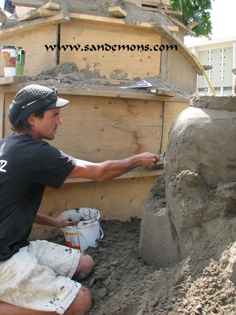 PNE 2010 Sand Sculpture Display Crew