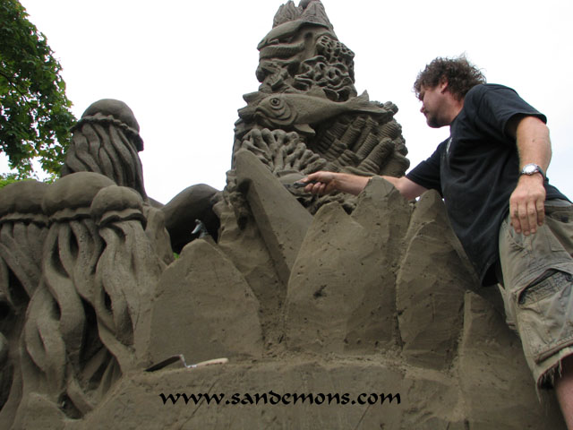 PNE 2010 Sand Sculpture Display Crew
