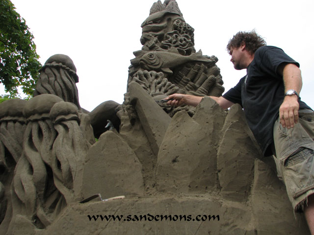 PNE 2010 Sand Sculpture Crew