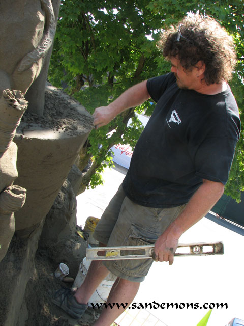 PNE 2010 Sand Sculpture Display Crew