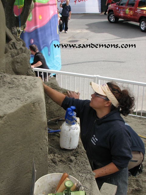 PNE 2010 Sand Sculpture Display Crew