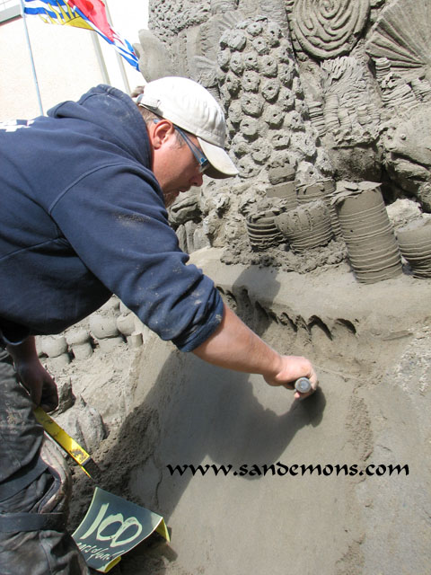 PNE 2010 Sand Sculpture Display Crew