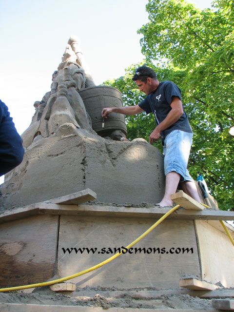 PNE 2010 Sand Sculpture Crew