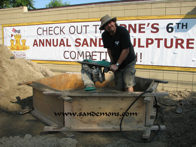 PNE 2010 Sand Sculpture Crew