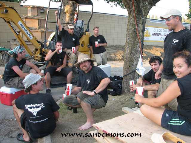 PNE 2010 Sand Sculpture Crew