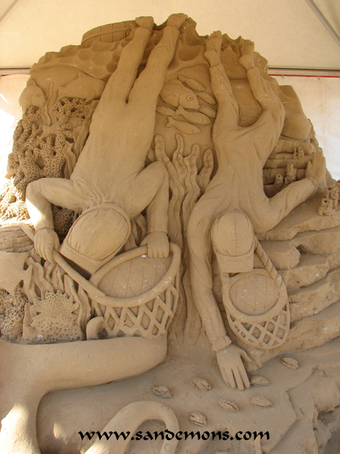 Qatar Marine Festival - Sand Sculpture Event