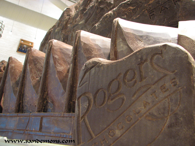 Rogers' Chocolates Sculpture at Urban Fare